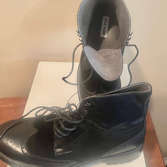 Steve Madden Boots | Size : 9.5 | Color : Black Mult - Picture 6 of 7